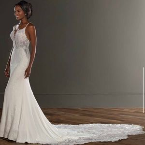 Martina Liana wedding dress Sz 8